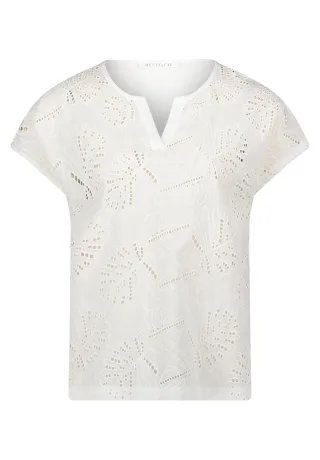 Betty & Co - Casual-Shirt Rohweiß - Gr. - XXL