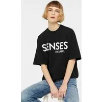 SENSES.THE LABEL Rundhalsshirt aus Baumwolle