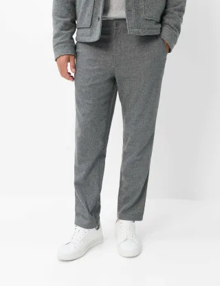 Brax Herren Chino Style PERCY SILVER, hellgrau, Gr. 32/30