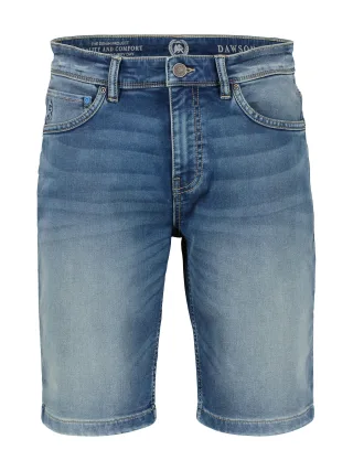 LERROS - BERMUDA (MIT TASCHE) mid blue used wash - Gr. - 30