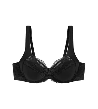 Triumph - Modern Lace+Cotton W02 schwarz - Gr. - 75B