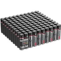 ANSMANN AG Alkaline Batterie Mignon AA 1,5V, 100 Stück Batterie