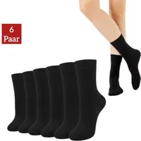 NERS Businesssocken (6-12 Paar) aus gekämmter Baumwolle für Damen & Herren, ohne Gummibund (6-Paar, 6 - 12 Paar) Premium Socken ohne drückende Naht, gegen Schweißfüße