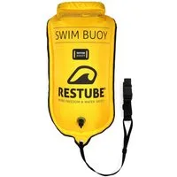 Restube Schwimminsel Schwimmboje Pro, & 12,5 L Trockensack, aufblasbar & wiederverwendbar, Auftrieb: 125 N