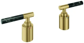 GROHE Hebelgriffe Atrio Private C. 48465 Vanilla Noir Caesarstone cool sunrise gb, 48465GN0 48465GN0