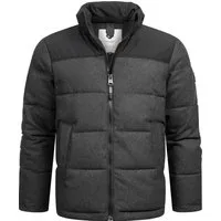 Ragwear Steppjacke Waldess Gesteppte Herren Outdoorjacke in Woll-Optik