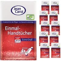Gut & Günstig Handtücher Jean Carol Einmal-Handtücher 17er Pack 11 Stück Gesamt 187 Stück, (1-St)