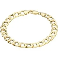 Luigi Merano Panzerarmband glanz, Gold 333