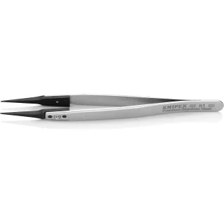 KNIPEX Pinzette mit Wechselspitzen ESD - 928102