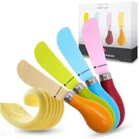 ZASSENHAUS Buttermesser (4 Stück), verschiedene Farben