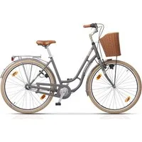 Airtracks Cityrad VINTAGE CB 3, 3 Gang Shimano NEXUS Schaltwerk, Nabenschaltung, (Shimano Nexus 3), Grau - Rahmenhöhen 45cm, 50cm und 55cm - Modell 2026