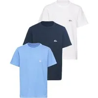 Quiksilver T-Shirt MTWAVE TRIPLE PACK YOUTH (3-tlg) für Kinder und Jugendliche, Kurzarm, aus Baumwolle