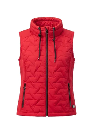 squesto - Weste red velvet - Gr. - 44
