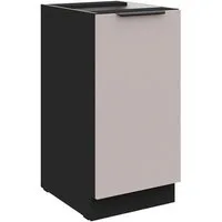 Küchen-Preisbombe Unterschrank 40 cm Küche ARONA Kaschmir beige Küchenzeile Küchenblock Einbauküche