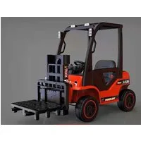 Elektro-Kinderauto Kinderauto - Elektro Gabelstabler - 2V7AH Akku, 2 Motoren + 2,4Ghz-Rot