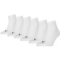 PUMA Kurzsocken PUMA UNISEX QUARTER PLAIN 6P ECOM (Spar-Pack, 6-Paar, 6er-Pack)