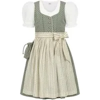 Nübler Dirndl Kinderdirndl Fredericke in Salbei von Nübler - Rocklänge knielang