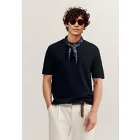 bugatti T-Shirt elegant mit Rundhals
