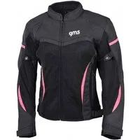 gms Motorradjacke GMS Tara Mesh Damen Motorrad Textiljacke herausnehmbares Innenfutter
