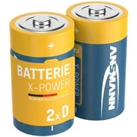 ANSMANN AG 2x X-Power Alkaline Batterie Mono D / LR20 Batterie