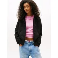 Tommy Jeans Sweatjacke TJW REG S FLAG ZIP THRU mit Logostickerei