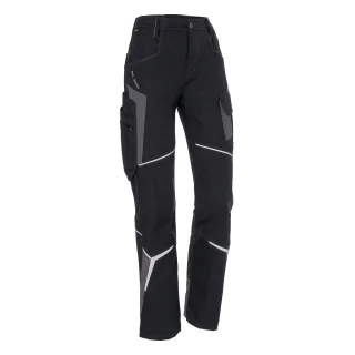 KÜBLER BODYFORCE Damenhose schwarz/anthrazit 40 - 2325 5302-9997-40