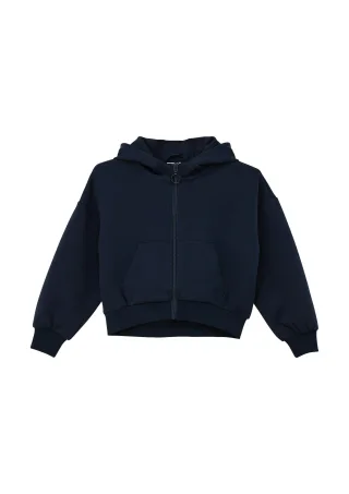 s.Oliver - Sweatshirt Jacke blau - Gr. - 110