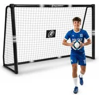 HyperMotion Fußballtor HyperMotion Fußballtor 240x160 cm Gartentor Schwarz