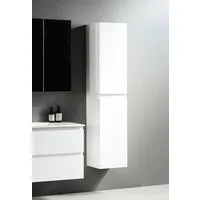 Alpenberger Badmöbel-Set Badezimmermöbel Badezimmer Schrank, (Badezimmerschrank Schmal, Badschrank), Allzweckschrank