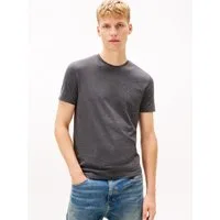 Tommy Jeans T-Shirt TJM XSLIM JASPE HTR TEE EXT Mit Rundhalsausschnitt