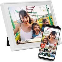 Denver PFF-1021W Digitaler Bilderrahmen (25.65 cm/10.1 ", 1280 x 800 Pixel, 16 GB, mit WLAN und Foto-Sharing)