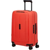 Samsonite Hartschalen-Trolley ESSENS, verschiedene Größen und Farben, 4 Rollen, mit robustem Polypropylen-Gehäuse, mit mehreren Fächern