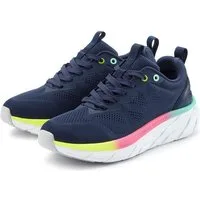 LASCANA Halbschuh, Turnschuh, Freizeitschuh, Sneaker NEU mit modischen Farbdetails, Chunky Sohle & Mesh-Optik VEGAN