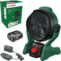 UniversalFan 18V-1000, Ventilator grün/schwarz, mIt Akku und Ladegerät, POWER FOR ALL ALLIANCE