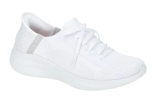 Skechers 149710 WHT ULTRA FLEX 3.0 - BRILLIANT PATH Damenschuhe wei? - VEGAN ...