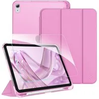 Fintie Tablet-Hülle für iPad 11 Generation 11'' 2025 (A16), iPad 10 Generation 10.9'' 2022, mit Schutzfolie-ultradünne transparente Rückseite Case mit Stifthalter