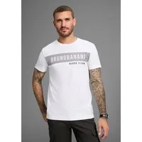 Bruno Banani T-Shirt kurzärmelig, schmal geschnitten, Rundhalsausschnitt