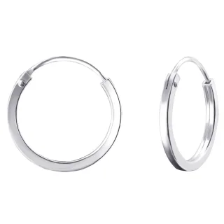 Creolen Ohrringe aus 925 Silber