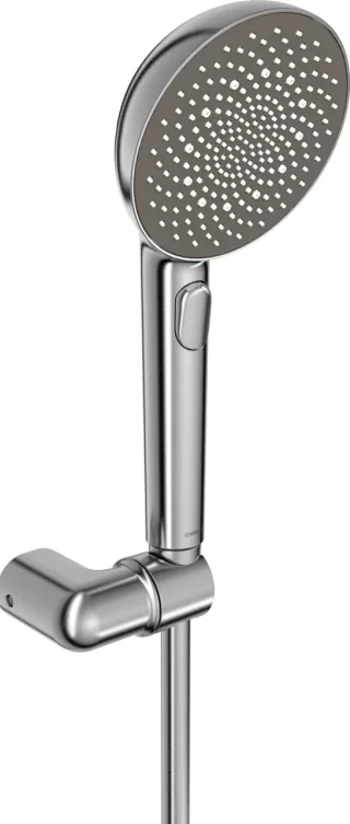 Hansa Handbrausegarnitur HANSAAURELIA 4717, 3-strahlig Stahl gebürstet, 4717012080 4717012080