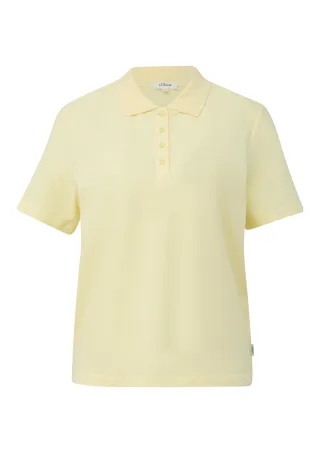 s.Oliver - Polo-Shirt gelb - Gr. - 46