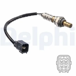 Delphi Lambdasonde nach Katalysator Toyota Urban Verso Yaris 1,3
