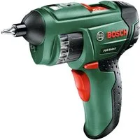 Bosch Home & Garden Akku-Bohrschrauber PSR Select, max. 210 U/min, (Set), mit Mikro USB Lader und integriertem Bit-Set