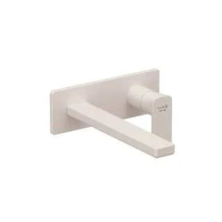 KLUDI-RENON 2-Loch-Wand-Einhandmischer 240 MM Feinbau-Set mattweiß 422455375