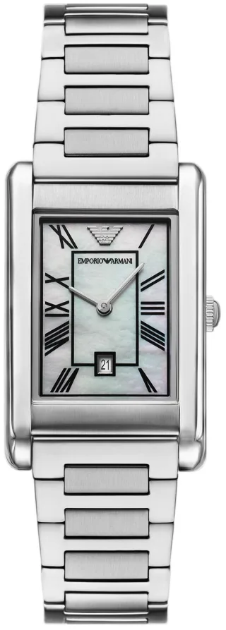 Emporio Armani Gino Damen Silber Uhr AR11664