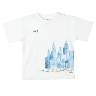 STACCATO - Kn.-T-Shirt, oversized cream white - Gr. - 128/134