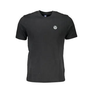 Rundhals-T-Shirt mit kurzen Ärmeln