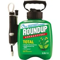 ROUNDUP Unkrautbekämpfungsmittel Roundup Unkrautfrei TOTAL, 2,5 L Drucksprühsystem -
