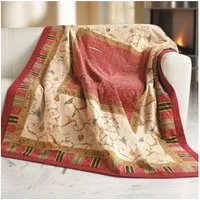 Plaid Plaid Oplontis V8 in Rot von Bassetti, Bassetti