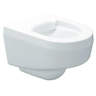 KWC Aquarotter T-WC, GFK, wandh., Hw.-Mont., weiß, Sitzfl. weiß, 400x370x510 mm, 2030039303 2030039303