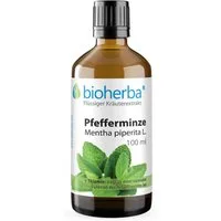 BIOHERBA R Bioherba Pfefferminze Tropfen, Tinktur 100 ml, Mentha piperita L. Glasflasche, 1 er